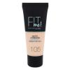 Maybelline Fit Me! Matte + Poreless Make up για γυναίκες 30 ml Απόχρωση 105 Natural Ivory