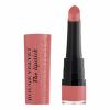 BOURJOIS Paris Rouge Velvet The Lipstick Κραγιόν για γυναίκες 2,4 gr Απόχρωση 02 Flaming´rose