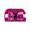 Playboy Queen of the Game Σετ δώρου EDT 40 ml + αποσμητικό 150 ml + καλλυντική τσάντα