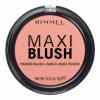 Rimmel London Maxi Blush Ρουζ για γυναίκες 9 gr Απόχρωση 001 Third Base