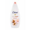 Dove Pampering Almond Cream Αφρός μπάνιου για γυναίκες 750 ml