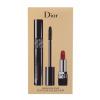 Christian Dior Diorshow Pump´N´Volume HD Σετ δώρου μάσκιαρα 6 g + κραγιόν Mini Rouge 999 1,5 g
