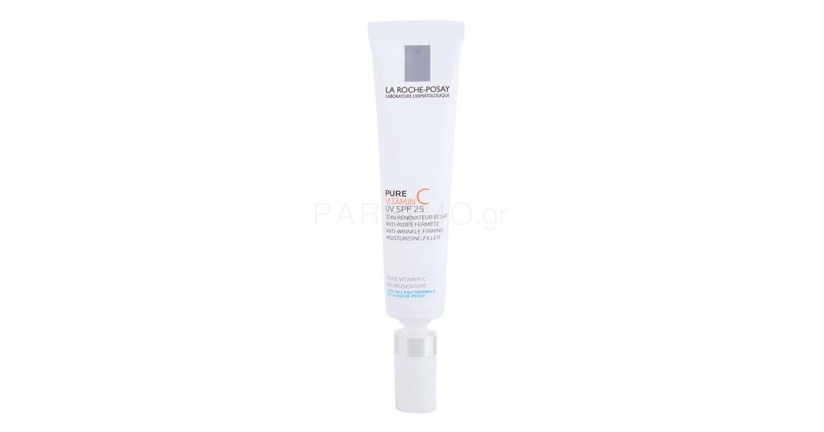 La RochePosay Pure Vitamin C AntiWrinkle Filler SPF25 Κρέμα προσώπου ημέρας για γυναίκες 40 ml