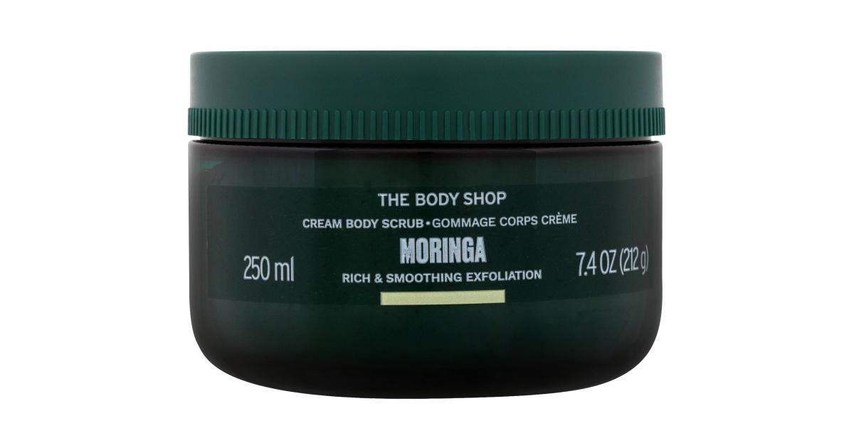 The Body Shop Moringa Exfoliating Cream Body Scrub Προϊόντα απολέπισης
