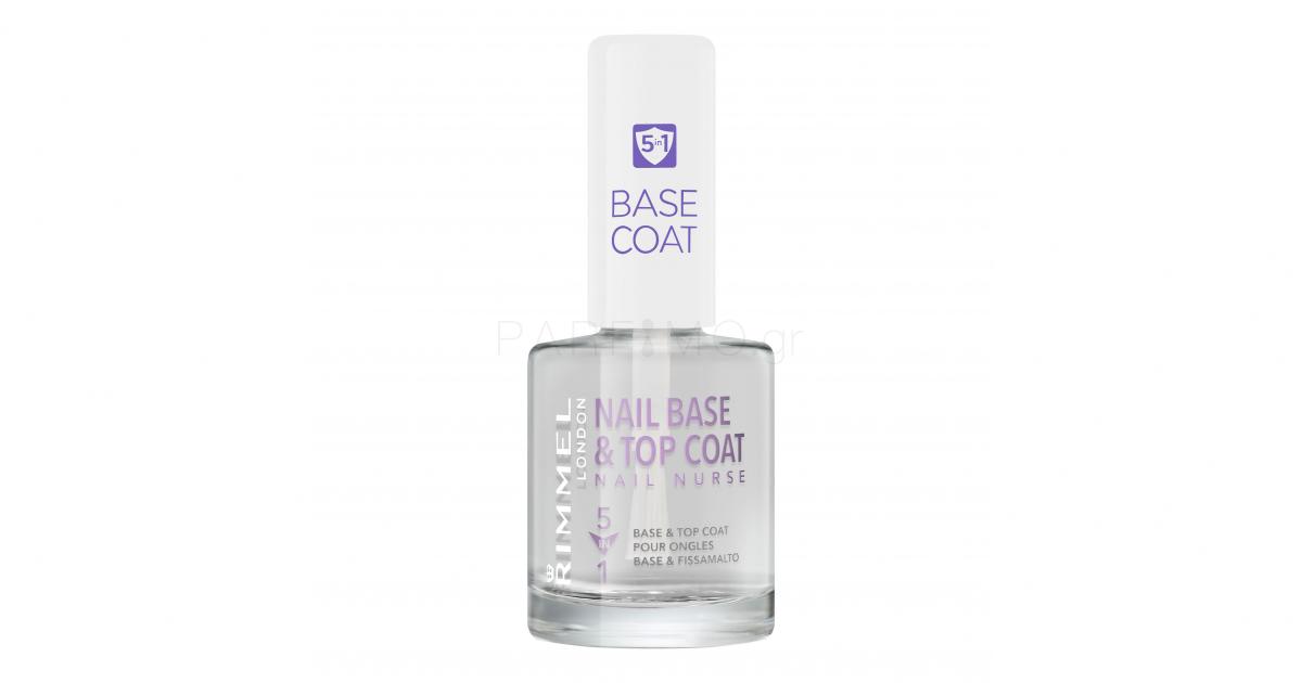 Rimmel London Nail Nurse Base & Top Coat Βερνίκια νυχιών για γυναίκες