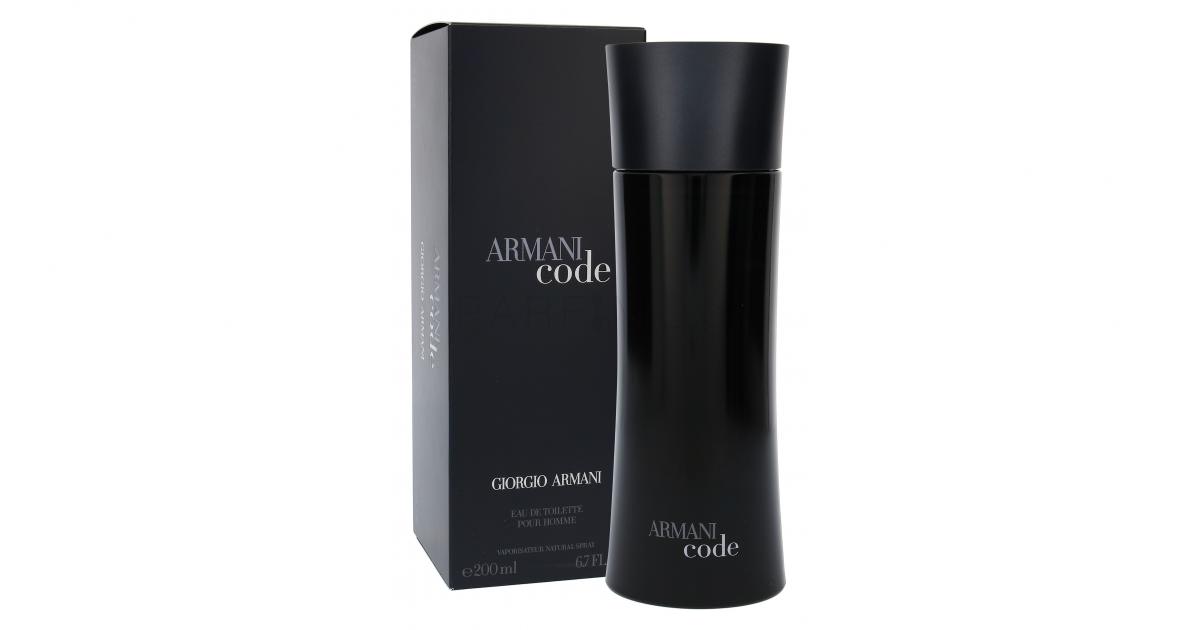 armani black code 200 ml