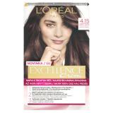 L'Oréal Paris Excellence Creme Triple Protection Βαφή μαλλιών για γυναίκες 48 ml Απόχρωση 4,15 Frosted Brown