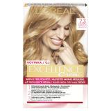 L'Oréal Paris Excellence Creme Triple Protection Βαφή μαλλιών για γυναίκες 48 ml Απόχρωση 7,3 Natural Golden Blonde