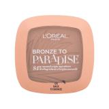 L'Oréal Paris Bronze To Paradise Bronzer για γυναίκες 9 gr Απόχρωση 03 Back To Bronze
