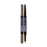 Maybelline Express Brow Satin Duo Μολύβι για τα φρύδια για γυναίκες 0,71 gr Απόχρωση Dark Blonde
