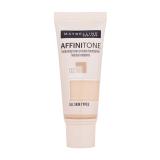 Maybelline Affinitone Make up για γυναίκες 30 ml Απόχρωση 02 Light Porcelain