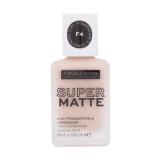 Revolution Relove Super Matte 2 in 1 Foundation & Concealer Make up για γυναίκες 24 ml Απόχρωση F4