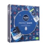 Nivea Men Protect Shave Σετ δώρου για άνδρες Aftershave Men Protect & Care 100 ml + αφρός ξυρίσματος Men Protect & Care 200 ml