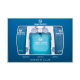 Sergio Tacchini Ocean´s Club Σετ δώρου EDT 100 ml + αφρόλουτρο 100 ml + βάλσαμο για μετά το ξύρισμα 100 ml