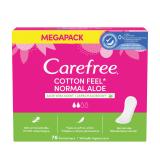 Carefree Cotton Feel Normal Aloe Vera Καθημερινή σερβιέτα για γυναίκες Σετ