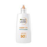Garnier Ambre Solaire Super UV Niacinamide SPF50+ Αντιηλιακό προϊόν προσώπου 40 ml