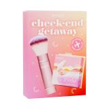 Benefit Shellie Blush Cheek-End Getaway Σετ δώρου ρουζ Blush Shellie Blush 6 g + πινέλο καλλυντικών Multitasking Cheek Brush 1 τεμ.
