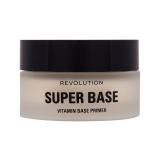 Makeup Revolution London Superbase Vitamin Base Primer Βάση μακιγιαζ για γυναίκες 25 ml ελλατωματική συσκευασία