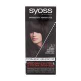 Syoss Permanent Coloration Βαφή μαλλιών για γυναίκες 50 ml Απόχρωση 2-1 Black-Brown ελλατωματική συσκευασία