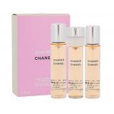 Chanel Chance Eau de Toilette για γυναίκες Συσκευασία "γεμίσματος" 3x20 ml
