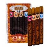 Cuba Classic Σετ δώρου EDT Blue 35 ml + EDT Yellow 35 ml+ EDT Red 35 ml+ EDT Orange 35 ml