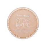 Rimmel London Stay Matte Πούδρα για γυναίκες 14 gr Απόχρωση 006 Warm Beige