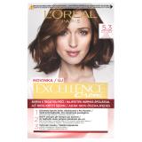 L'Oréal Paris Excellence Creme Triple Protection Βαφή μαλλιών για γυναίκες 48 ml Απόχρωση 5,3 Natural Light Golden Brown