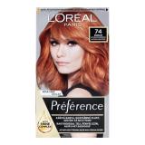 L'Oréal Paris Préférence Féria Βαφή μαλλιών για γυναίκες 60 ml Απόχρωση 74 Dublin