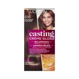 L'Oréal Paris Casting Creme Gloss Βαφή μαλλιών για γυναίκες 48 ml Απόχρωση 535 Chocolate