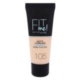 Maybelline Fit Me! Matte + Poreless Make up για γυναίκες 30 ml Απόχρωση 105 Natural Ivory
