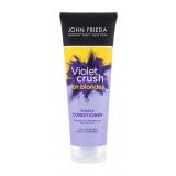 John Frieda Sheer Blonde Violet Crush Μαλακτικό μαλλιών για γυναίκες 250 ml