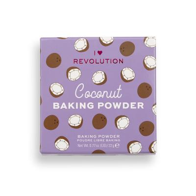 I Heart Revolution Loose Baking Powder Πούδρα για γυναίκες 22 gr Απόχρωση Coconut