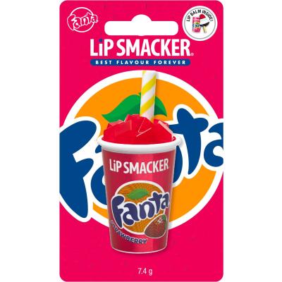 Lip Smacker Fanta Cup Strawberry Βάλσαμο για τα χείλη για παιδιά 7,4 gr
