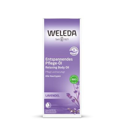 Weleda Lavender Relaxing Λάδι σώματος για γυναίκες 100 ml