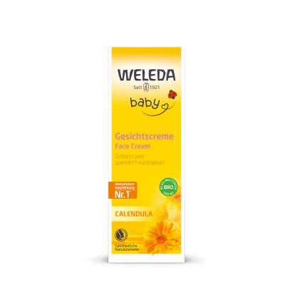 Weleda Baby Calendula Face Cream Κρέμα προσώπου ημέρας για παιδιά 50 ml