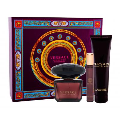 Versace Crystal Noir Σετ δώρου EDP 90 ml + Λοσιόν σώματος 150 ml + EDP 10 ml