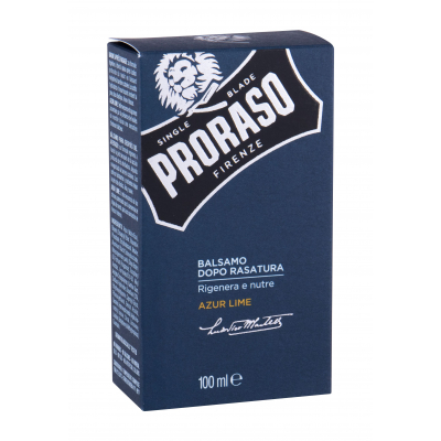 PRORASO Azur Lime After Shave Balm Βάλσαμο για μετά το ξύρισμα  για άνδρες 100 ml