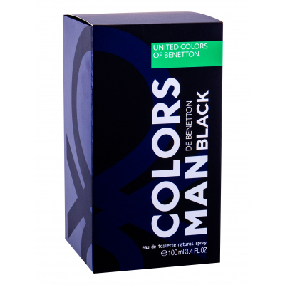 Benetton Colors de Benetton Black Eau de Toilette για άνδρες 100 ml