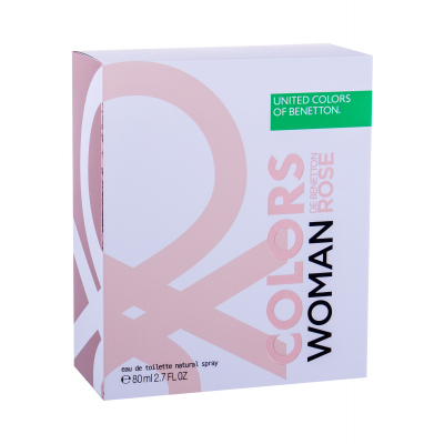 Benetton Colors de Benetton Rose Eau de Toilette για γυναίκες 80 ml