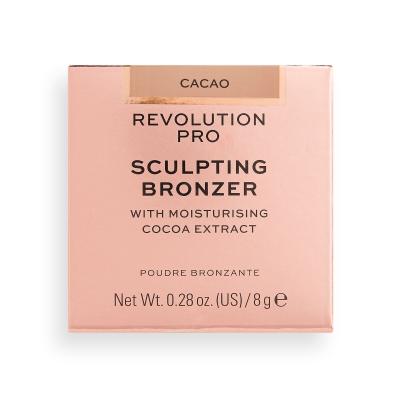 Revolution Pro Sculpting Bronzer Bronzer για γυναίκες 8 gr Απόχρωση Cacao