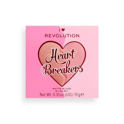 I Heart Revolution Heartbreakers Matte Blush Ρουζ για γυναίκες 10 gr Απόχρωση Creative