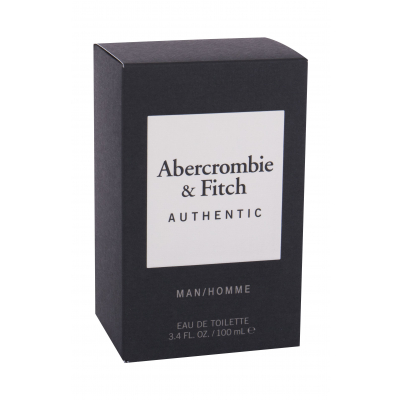 Abercrombie &amp; Fitch Authentic Eau de Toilette για άνδρες 100 ml