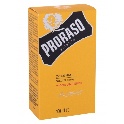 PRORASO Wood &amp; Spice Eau de Cologne για άνδρες 100 ml