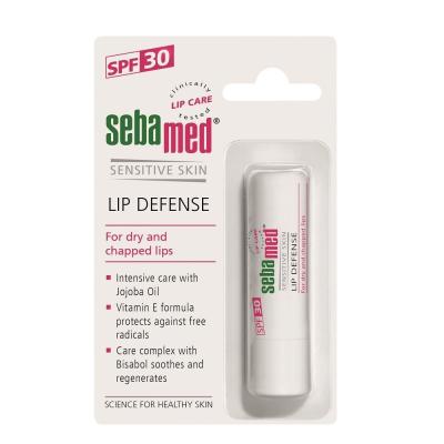 SebaMed Sensitive Skin Lip Defense SPF30 Βάλσαμο για τα χείλη για γυναίκες 4,8 gr