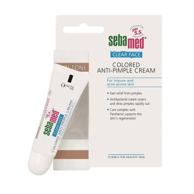 SebaMed Clear Face Colored Anti-Pimple Cream Τοπική φροντίδα για γυναίκες 10 ml