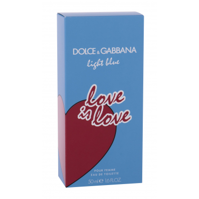 Dolce&amp;Gabbana Light Blue Love Is Love Eau de Toilette για γυναίκες 50 ml