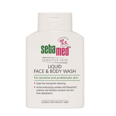 SebaMed Sensitive Skin Face &amp; Body Wash Υγρό σαπούνι για γυναίκες 200 ml