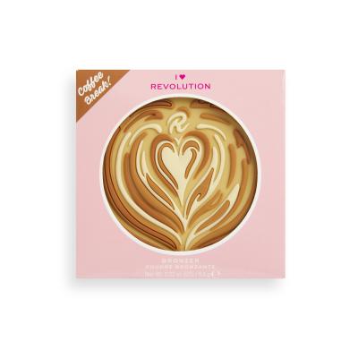 I Heart Revolution Tasty Coffee Bronzer για γυναίκες 6,5 gr Απόχρωση Latte