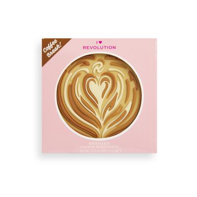 I Heart Revolution Tasty Coffee Bronzer για γυναίκες 6,5 gr Απόχρωση Macchiato