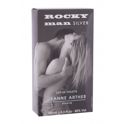 Jeanne Arthes Rocky Man Silver Eau de Toilette για άνδρες 100 ml
